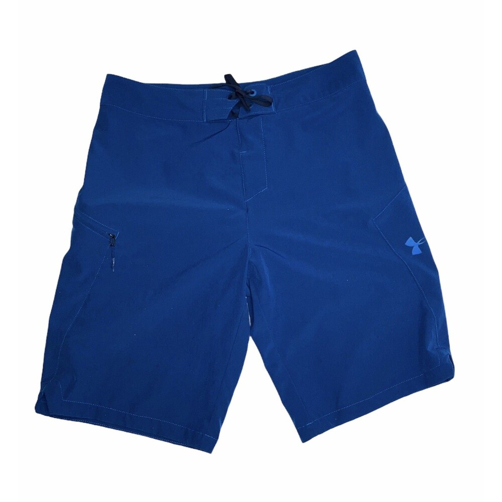 Under Armour Reblek Heat Gear Men's Board shorts Stretch Moroccan Blue Size 30